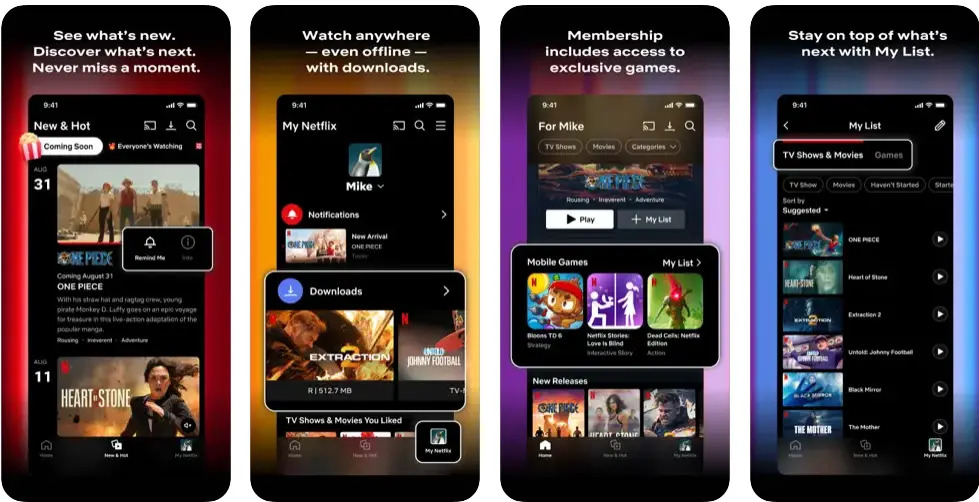 Netflix Video Streaming App